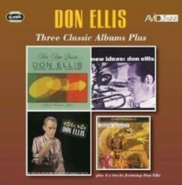 CD de Don Ellis: tres álbumes clásicos más (Cómo pasa el tiempo / Nuevas ideas / Esencia)