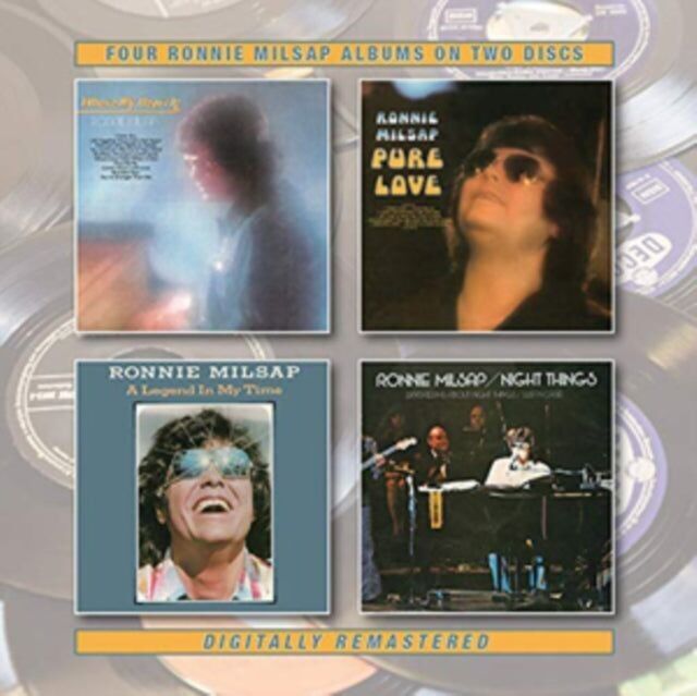 Ronnie Milsap CD – Wo mein Herz ist / Reine Liebe / Eine Legende in meiner Zeit / Nachtdinge
