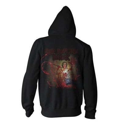 Sudadera con capucha de Cannibal Corpse: rojo antes que negro
