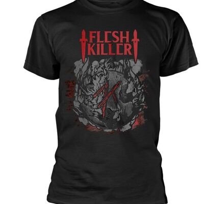 Maglietta Fleshkiller - Logo rosso