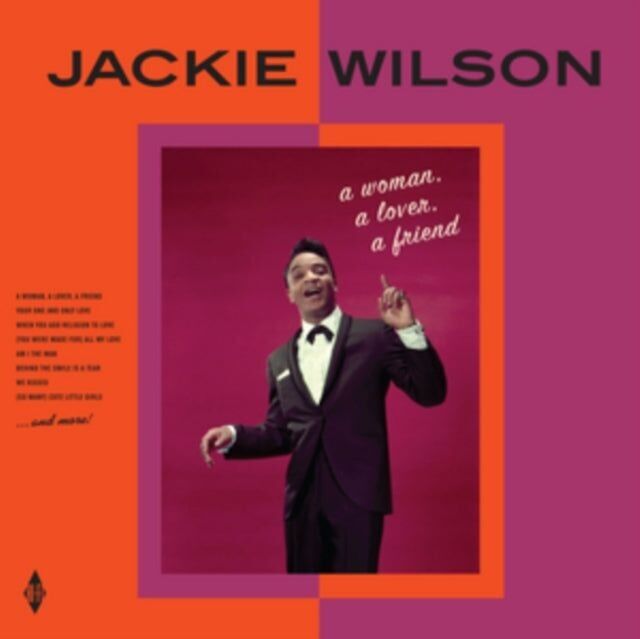 Disco in vinile LP di Jackie Wilson Una donna. Un amante.Un amico