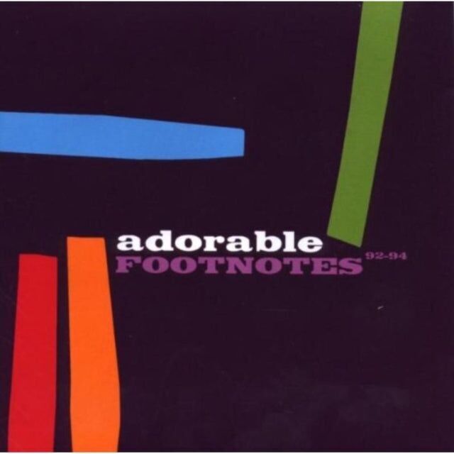 CD adorabile - Note a piè di pagina / Il meglio del 92-94