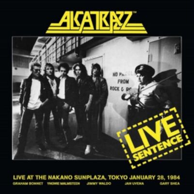 Alcatrazz CD - Sentencia en vivo Feat.Graham Bonnet y Yngwie J. Malmsteen