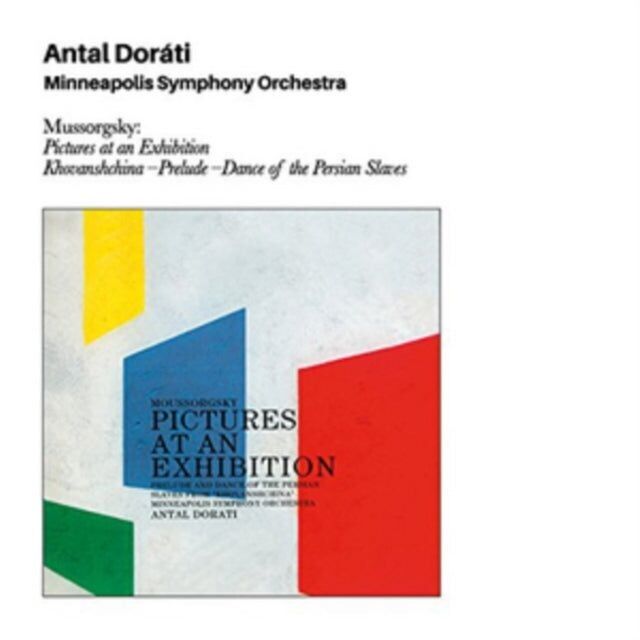 CD Antal Dorati - Moussorgski : Tableaux d'une exposition