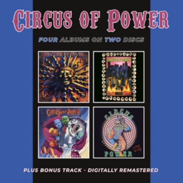 Circus Of Power CD - Circus Of Power / Vices / Magic & Madness / Live At The Ritz