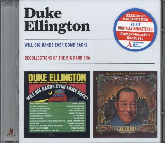 CD de Duke Ellington – Les grands groupes reviendront-ils un jour ?/ Souvenirs de l'époque du Big Band