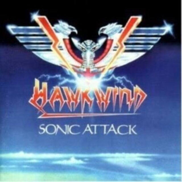 Hawkwind LP-Vinylplatte – Sonic Attack (40. Jahrestag) (blaues Vinyl)
