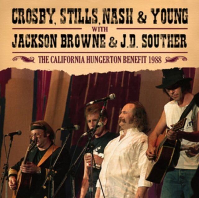 Crosby, Stills, Nash & Young CD - The California Hungerton Benefizkonzert 1988