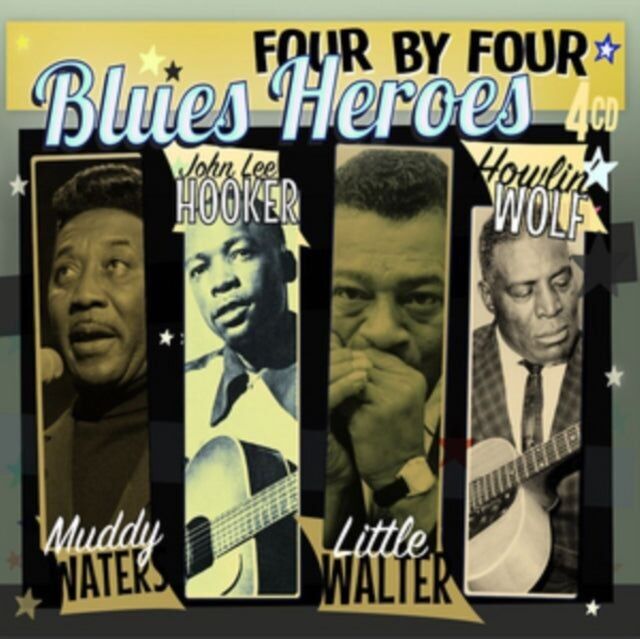 Muddy Waters, John Lee Hooker, Howlin' Wolf, Little Walter CD - Eroi del Blues