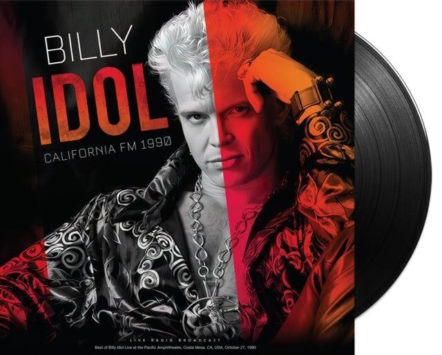 Billy Idol LP - California FM 1990