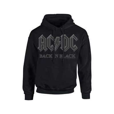 Felpa con cappuccio AC/DC - Back In Black