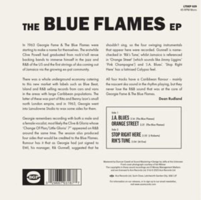 Blue Flames LP - The Blue Flames Ep