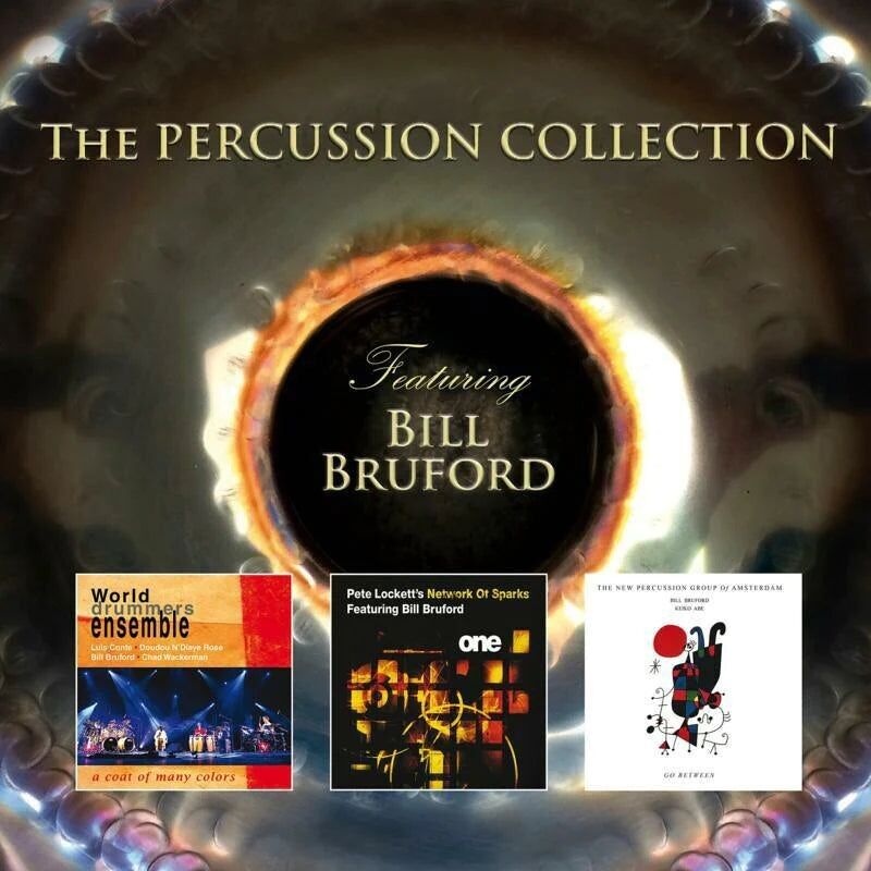 CD de Bill Bruford: colección de percusión con