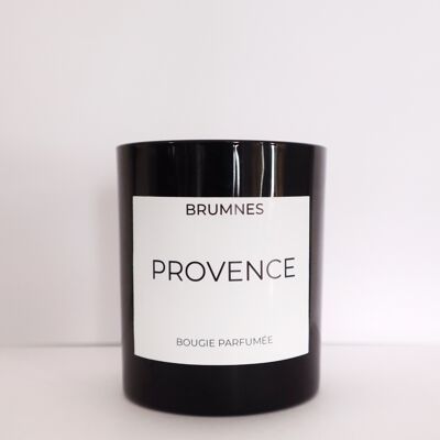 Candela profumata Provence - Lavanda e gelsomino fiorito - Miscela di cera di soia - 60 ore