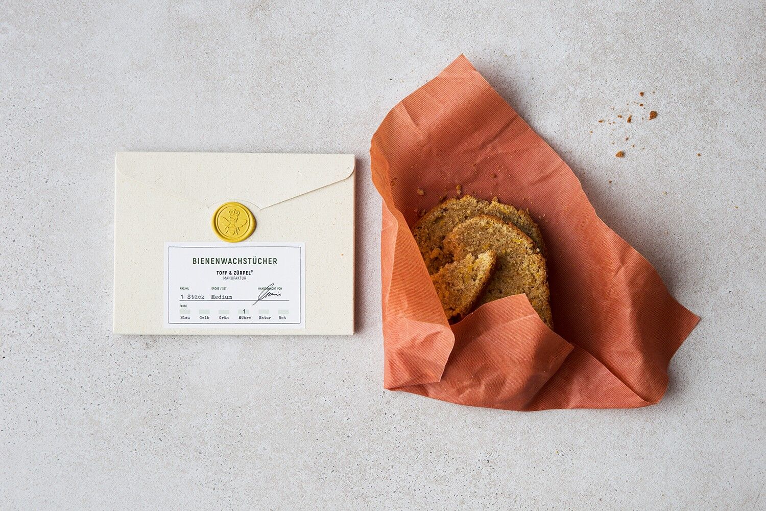 PANNO MEDIO IN CERA D'API TOFF & ZÜRPEL® Manifattura