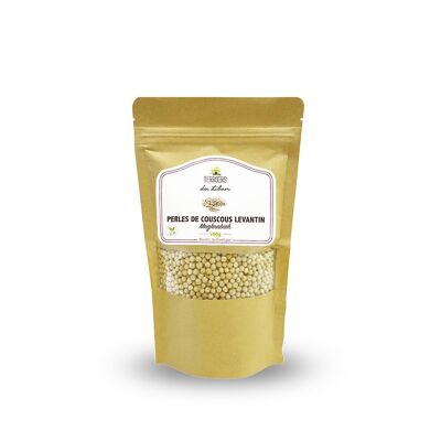 Perles de Couscous Levantin - 500g - Moghrabieh -  Céréales pour plat d'hiver