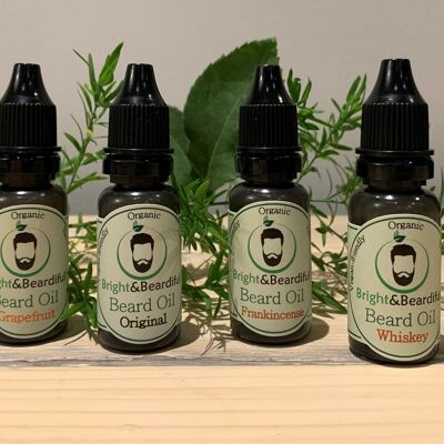 Pflegendes Bartöl 15ml Zitrone und Limette