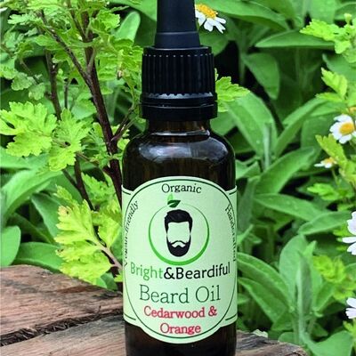 Aceite acondicionador para barba 30 ml de bergamota especiada