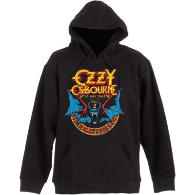 Sudadera con capucha de Ozzy Osbourne con círculo de murciélago