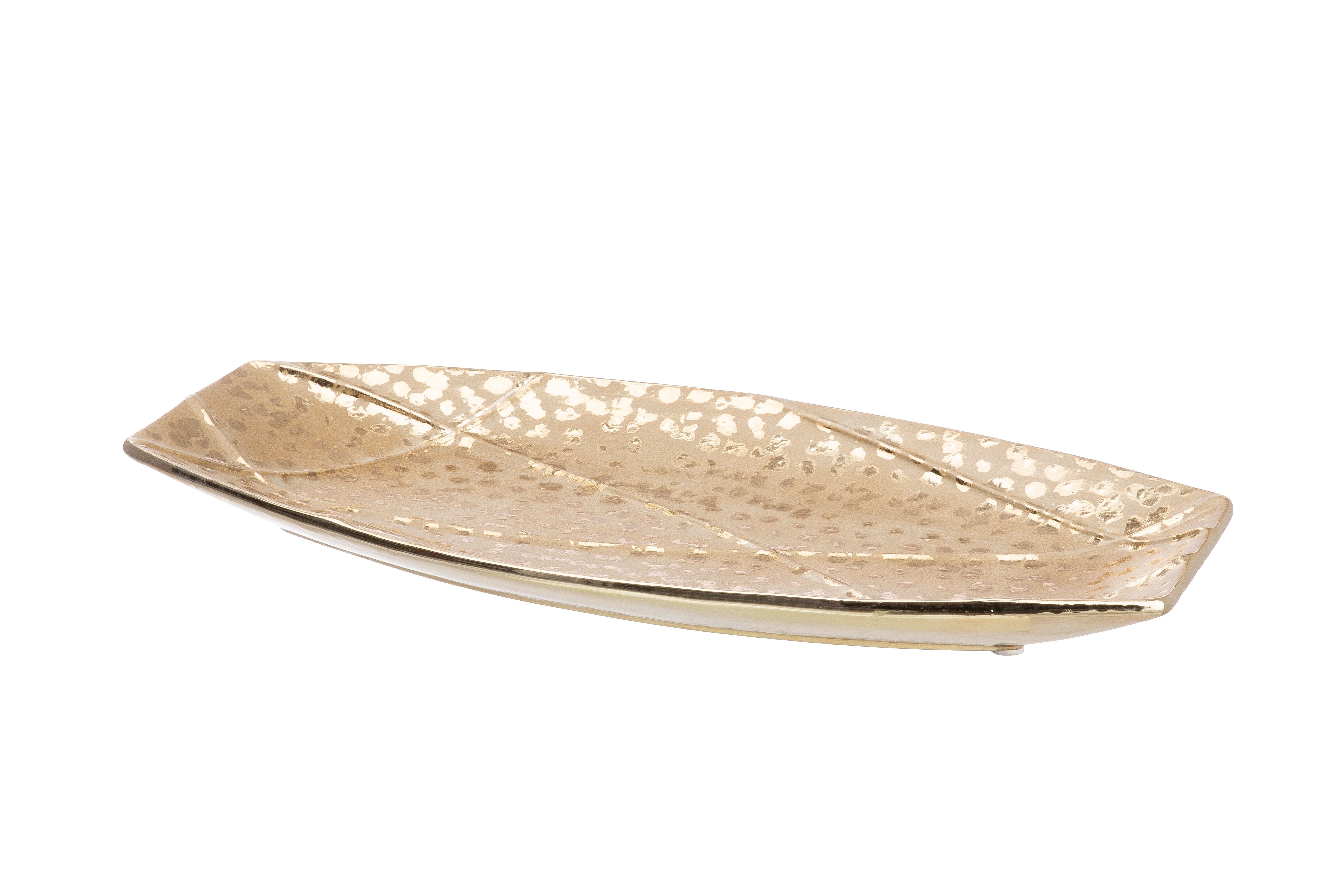 Bol Onza, couleur or H.3,2 cm