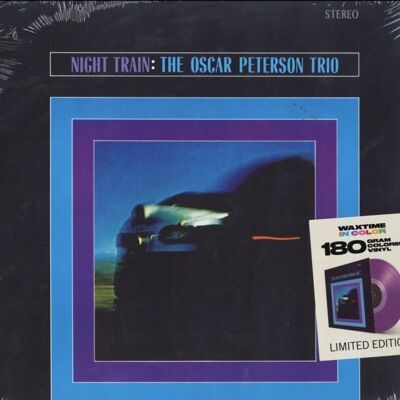 Oscar Peterson Trio LP Vinile - Nigh Train (Vinile viola trasparente in edizione limitata)