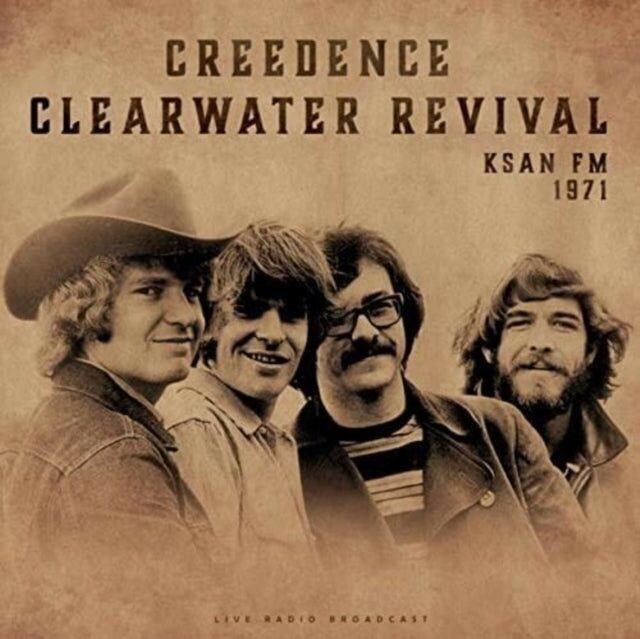 Creedence Clearwater Revival LP Disco in vinile - KSAN FM 19 71