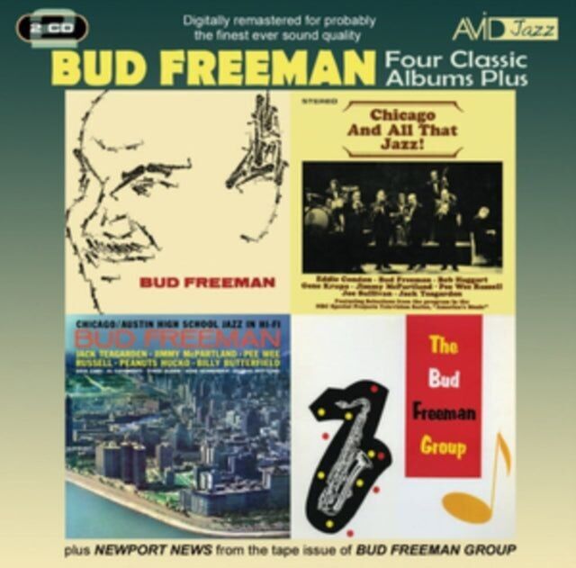 CD Bud Freeman - Quatre albums classiques plus