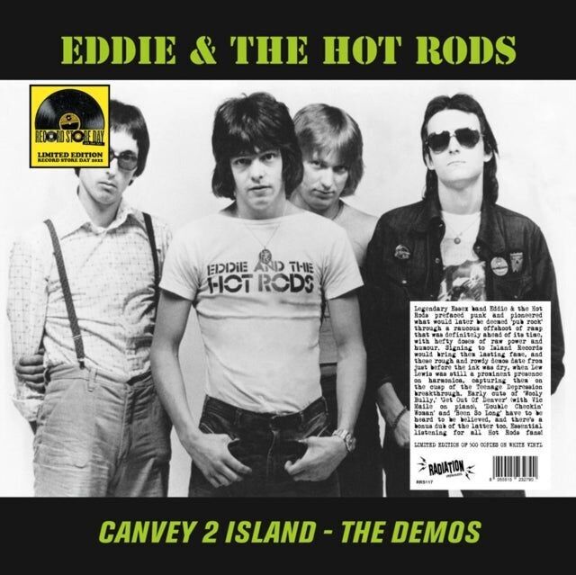 Eddie & The Hot Rods LP-Vinylschallplatte – Canvey 2 Island – The Demos (weißes Vinyl)