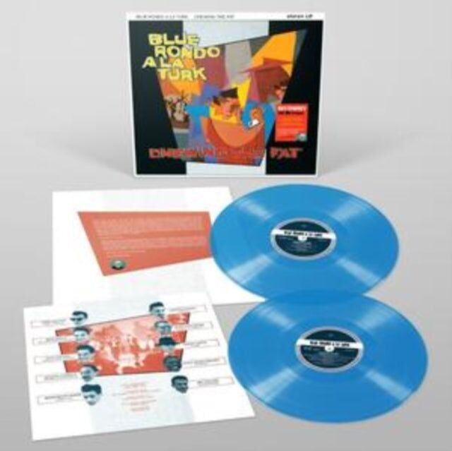Blue Rondo A La Turk LP Vinyl-Schallplatte Chewing The Fat Gc Lost 80S (durchscheinendes blaues Vinyl)