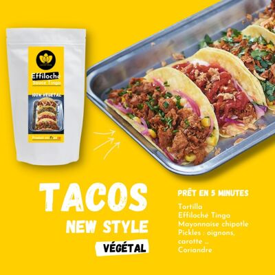 PULLED / EFFILOCHE VEEJEEFOOD sauce TINGA TACOS 160g