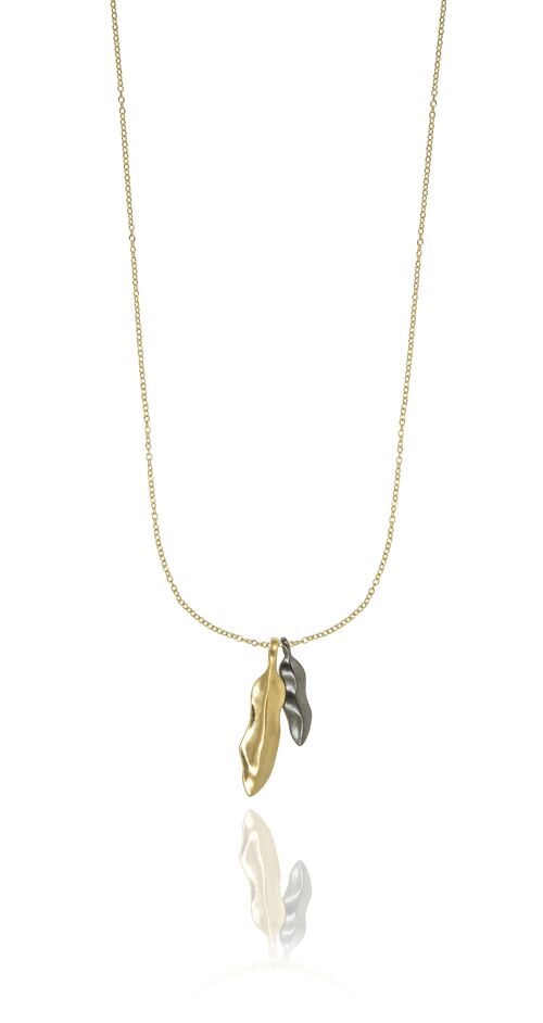 Feather long neck 80-85 gold