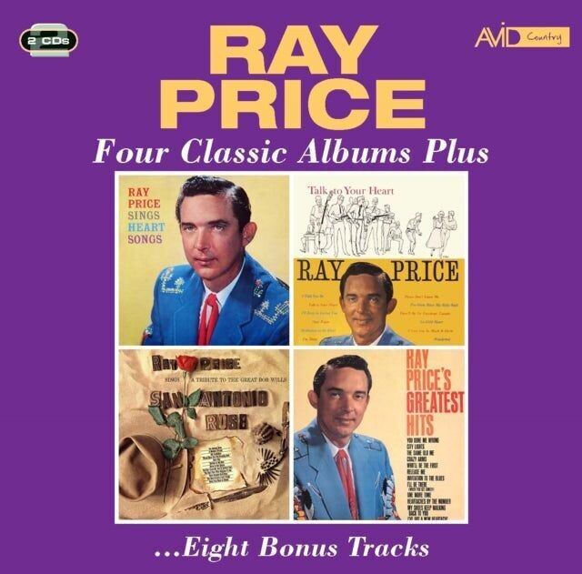 Ray Price CD - Quattro album classici più