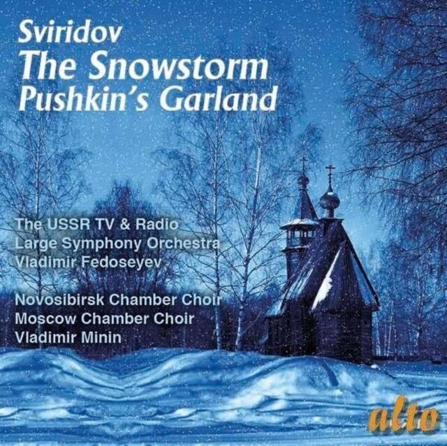 Così Mosca / Fedoseyev / Novosibirsk Coro CD - Sviridov: La tempesta di neve / La ghirlanda di Pushkin / Tre cori di poeti