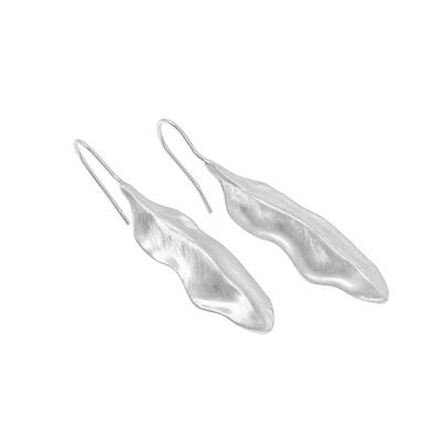 Plume d'oreille en argent