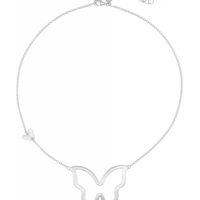 Butterfly big neck 45-50 silver