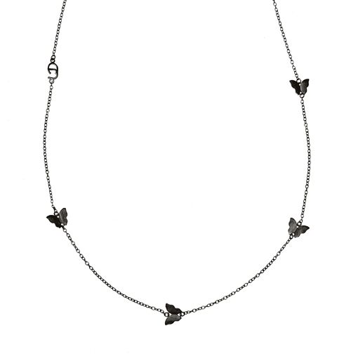 Butterfly chain neck 90-95 black