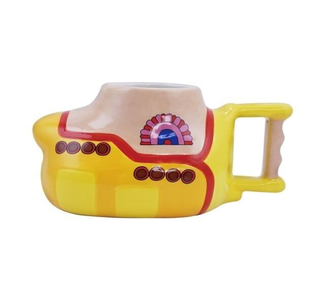 Tazza a forma di The Beatles - Tazza a forma di scatola (460 ml) - (Yellow Submarine)