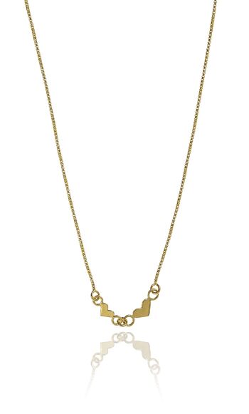 Collier d'amour 40-45 or