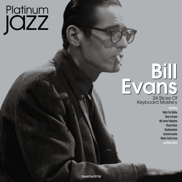 LP de Bill Evans - Platinum Jazz (vinilo plateado)