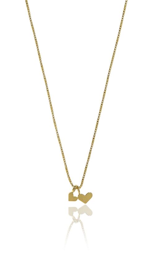 Love pendant neck 42-47 gold