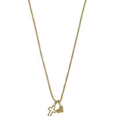 Trust pendant neck 42-47 gold