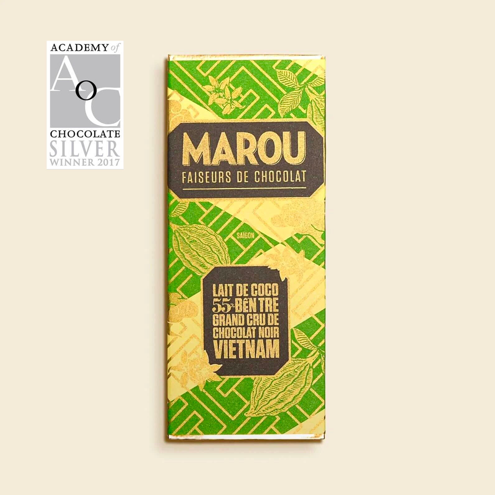 Mini Coconut Milk Chocolate Bar 55% – 24 g – Vietnam – Grand Cru Ben Tre