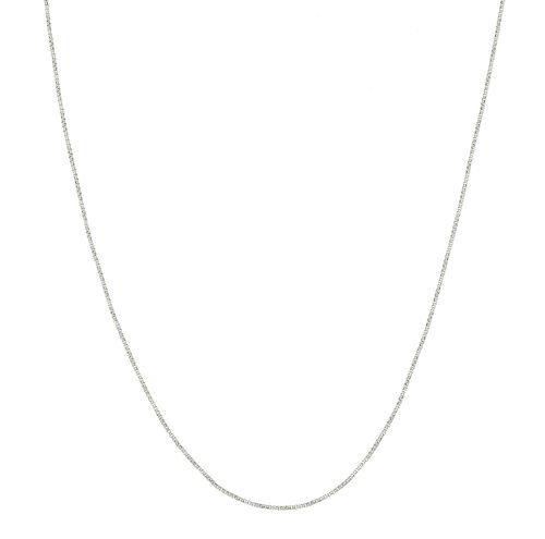 Letters neck silver 42-47 cm