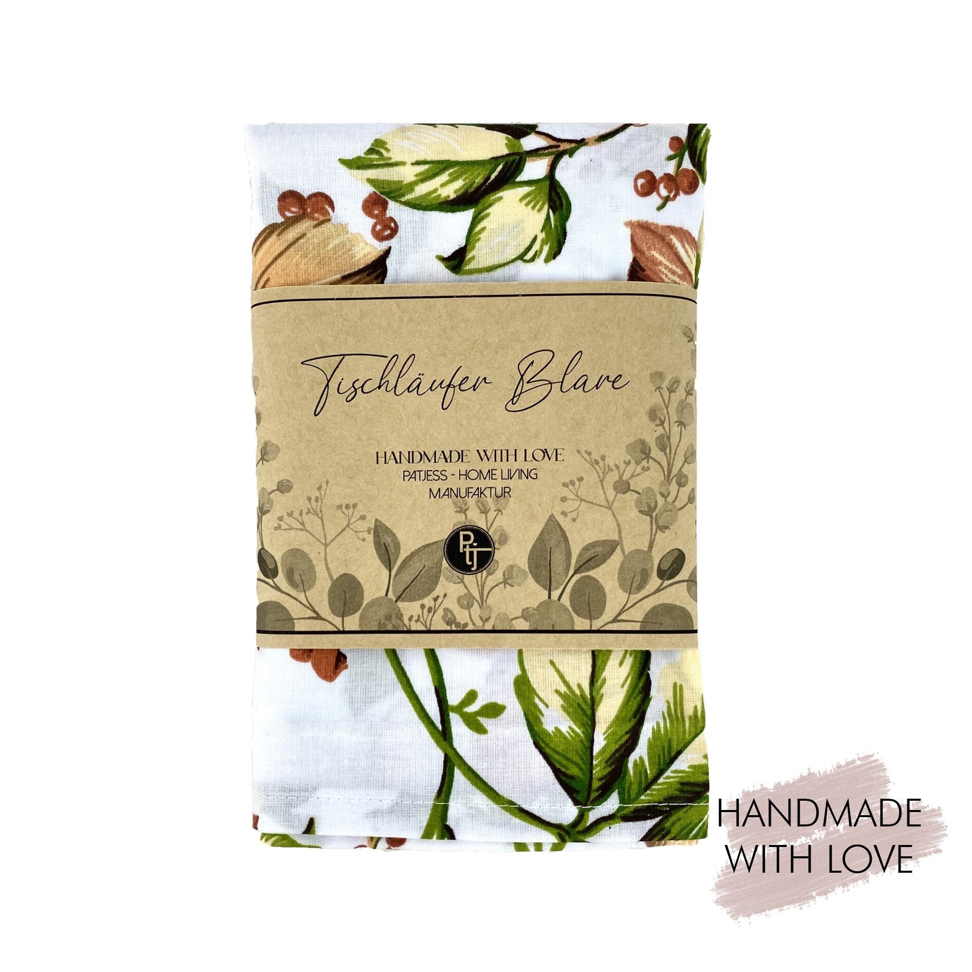 Camino de mesa Hojas de Otoño 140x40cm