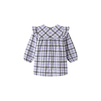 Vestido De Tejido Manga Larga De Bebé Niña