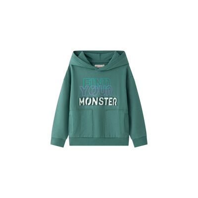 Sweat à capuche en tricot Terry pour garçon