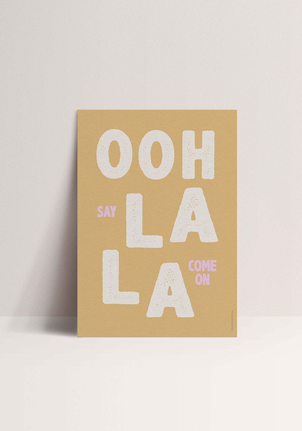 Poster - Ooh Lala
