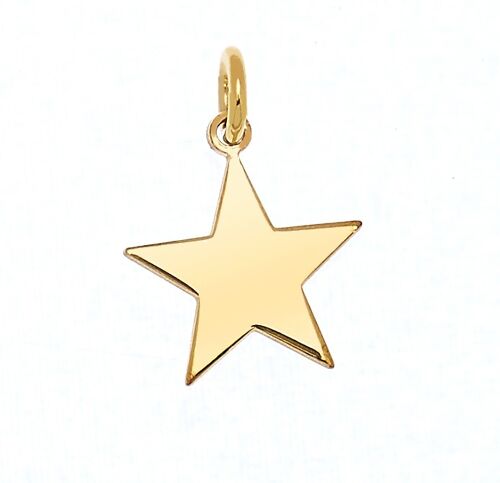 Letters star gold