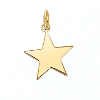 Letters star gold