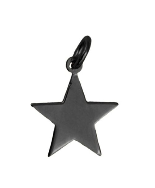 Letters star black